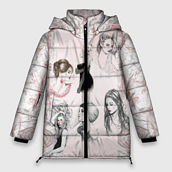 Куртка зимняя женская 8 марта, цвет: 3D-черный
