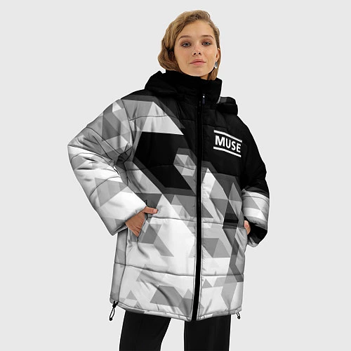 Женская зимняя куртка Muse / 3D-Черный – фото 3