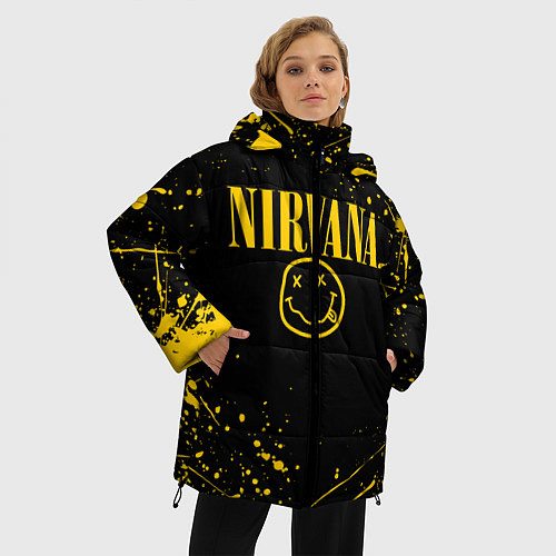 Женская зимняя куртка NIRVANA / 3D-Черный – фото 3