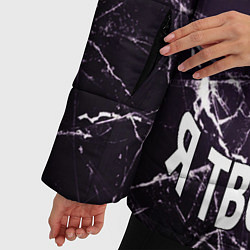 Куртка зимняя женская ГЛАЗ, цвет: 3D-черный — фото 2