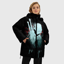Куртка зимняя женская ВЕДЬМАК, цвет: 3D-светло-серый — фото 2