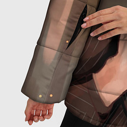 Куртка зимняя женская 10TH DOCTOR WHO, цвет: 3D-черный — фото 2