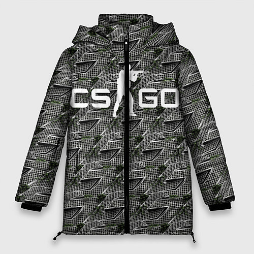 Женская зимняя куртка CS GO / 3D-Красный – фото 1