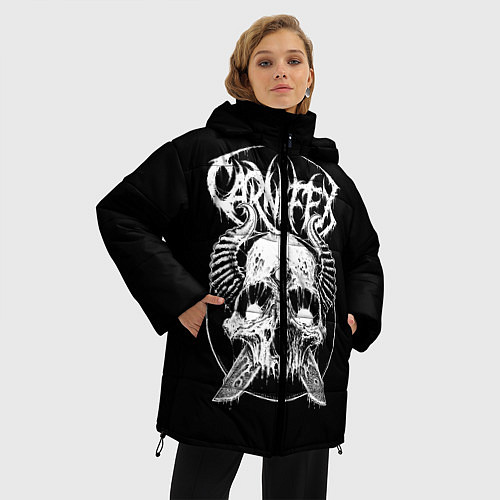 Женская зимняя куртка Carnifex / 3D-Черный – фото 3