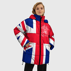 Куртка зимняя женская Queen, цвет: 3D-красный — фото 2