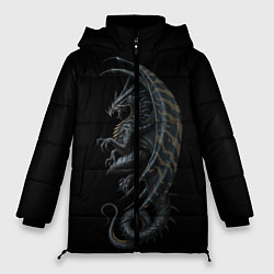 Куртка зимняя женская Black Dragon, цвет: 3D-светло-серый