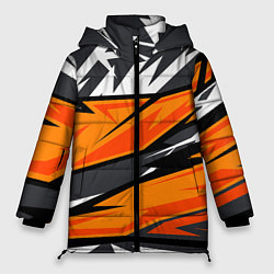 Куртка зимняя женская Bona Fide Одежда для фитнеса, цвет: 3D-черный