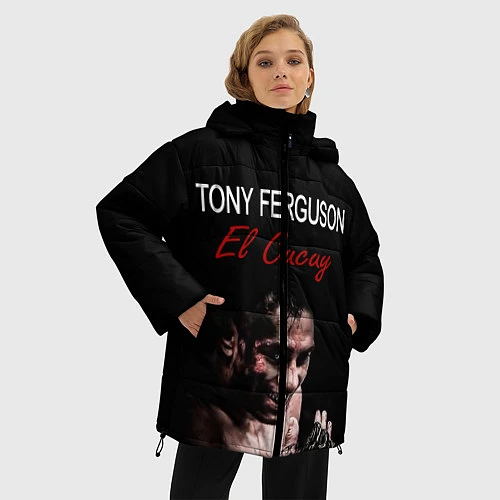 Женская зимняя куртка EL CUCUY / 3D-Черный – фото 3