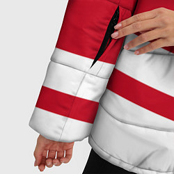 Куртка зимняя женская Детройт Ред Уингз, цвет: 3D-черный — фото 2