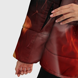Куртка зимняя женская Ozzy Osbourne, цвет: 3D-красный — фото 2