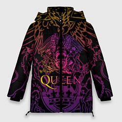 Куртка зимняя женская QUEEN, цвет: 3D-черный