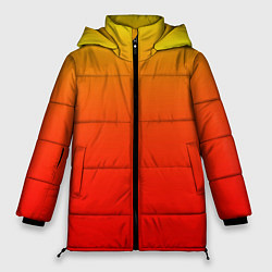 Куртка зимняя женская Оранж, цвет: 3D-красный