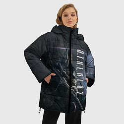 Куртка зимняя женская STALKER 2, цвет: 3D-светло-серый — фото 2