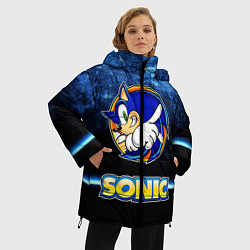 Куртка зимняя женская Соник Сега, цвет: 3D-черный — фото 2