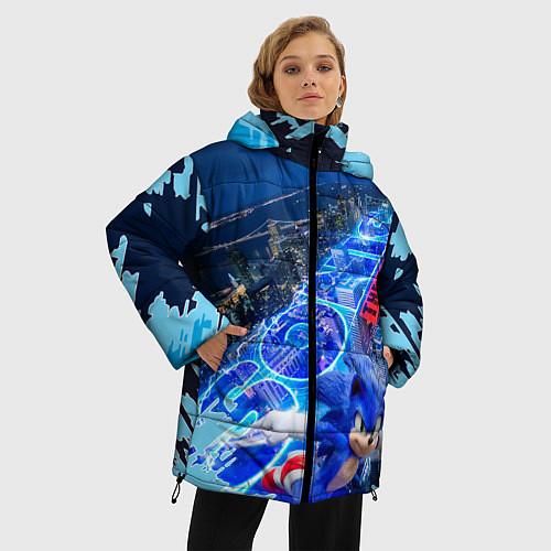 Женская зимняя куртка Sonik / 3D-Черный – фото 3