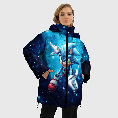 Женская зимняя куртка SONIC / 3D-Черный – фото 3