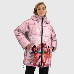 Куртка зимняя женская PINK SAILOR MOON, цвет: 3D-красный — фото 2