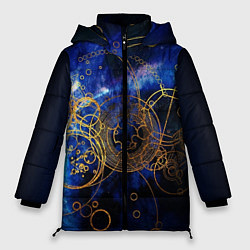 Куртка зимняя женская Space Geometry, цвет: 3D-черный