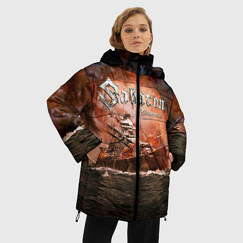 Женская зимняя куртка Sabaton / 3D-Черный – фото 3