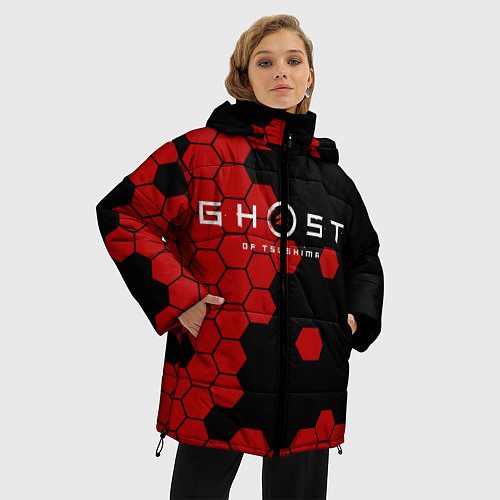 Женская зимняя куртка Ghost / 3D-Черный – фото 3