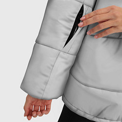 Куртка зимняя женская Don't touch me, цвет: 3D-светло-серый — фото 2