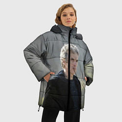 Куртка зимняя женская ДОКТОР КТО, цвет: 3D-красный — фото 2