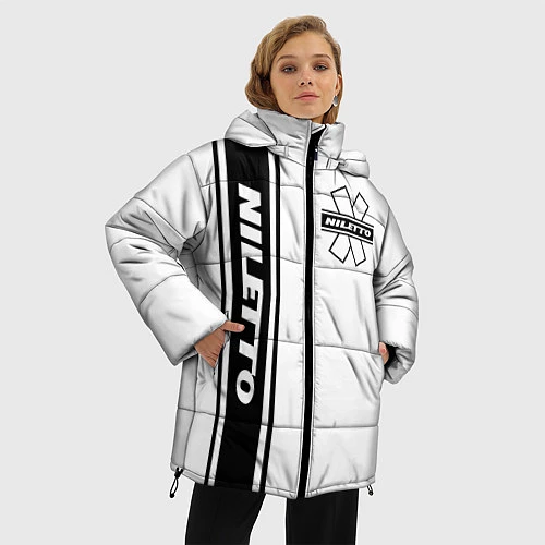 Женская зимняя куртка NILETTO / 3D-Черный – фото 3