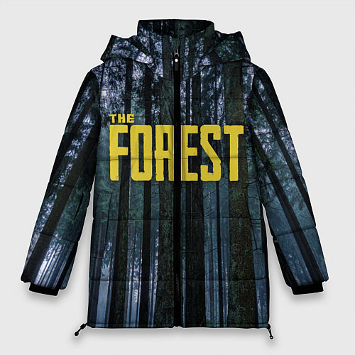 Женская зимняя куртка THE FOREST / 3D-Красный – фото 1