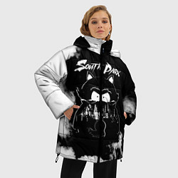 Куртка зимняя женская Южный Парк, цвет: 3D-черный — фото 2