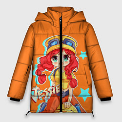 Куртка зимняя женская JESSIE, цвет: 3D-черный