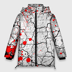 Куртка зимняя женская КРОВАВЫЙ ГРАНЖ, цвет: 3D-черный