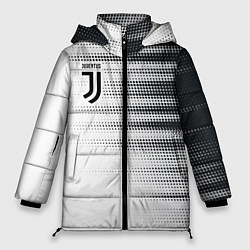 Куртка зимняя женская Форма Ювентуса, цвет: 3D-черный