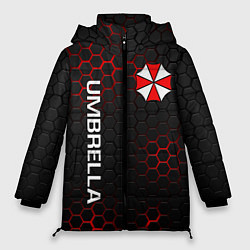 Куртка зимняя женская UMBRELLA CORP, цвет: 3D-красный