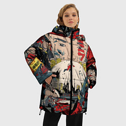Куртка зимняя женская AKIRA, цвет: 3D-черный — фото 2