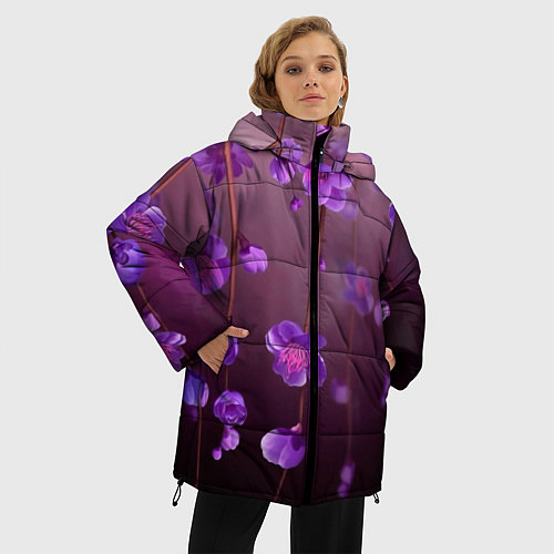 Женская зимняя куртка Весна 2020 / 3D-Черный – фото 3