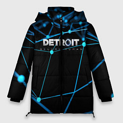 Куртка зимняя женская Detroit:Become Human, цвет: 3D-черный