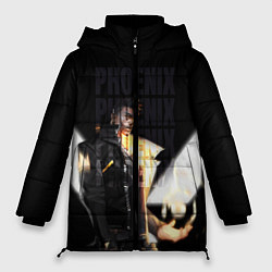 Куртка зимняя женская Phoneix, цвет: 3D-черный