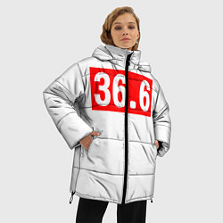 Куртка зимняя женская 36 6, цвет: 3D-черный — фото 2