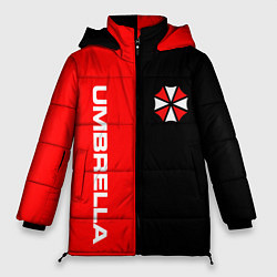 Куртка зимняя женская Umbrella Corporation, цвет: 3D-красный