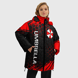 Куртка зимняя женская UMBRELLA CORP, цвет: 3D-светло-серый — фото 2