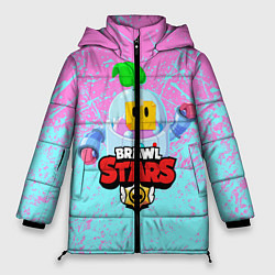 Куртка зимняя женская BRAWL STARS SPROUT, цвет: 3D-черный
