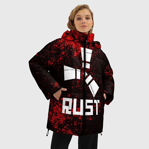 Женская зимняя куртка RUST / 3D-Черный – фото 3