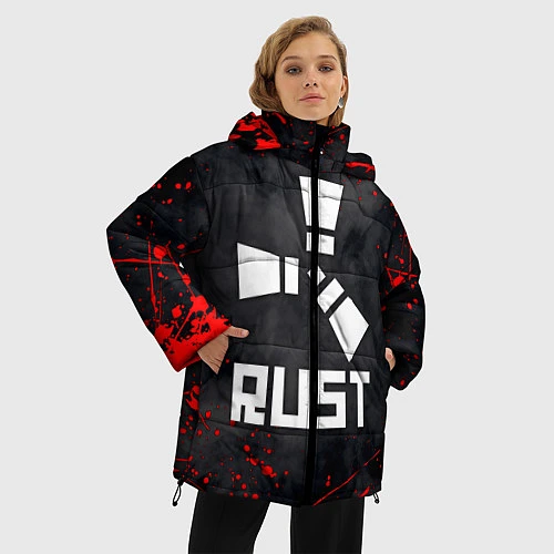 Женская зимняя куртка RUST / 3D-Светло-серый – фото 3