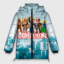 Куртка зимняя женская ROBLOX 5, цвет: 3D-черный