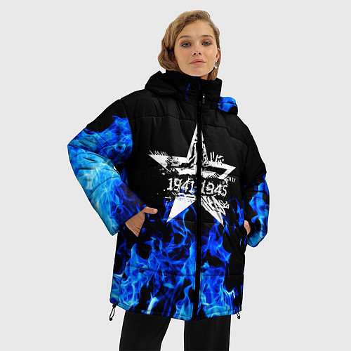 Женская зимняя куртка 9 МАЯ / 3D-Черный – фото 3