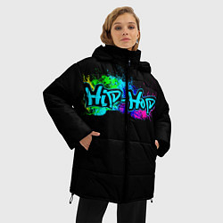Куртка зимняя женская Hip-Hop, цвет: 3D-красный — фото 2