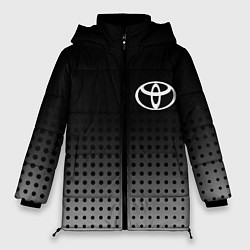 Куртка зимняя женская Toyota, цвет: 3D-черный
