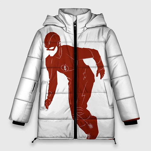 Женская зимняя куртка The Flash / 3D-Светло-серый – фото 1