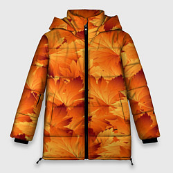 Куртка зимняя женская Клен, цвет: 3D-красный