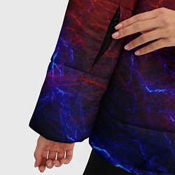 Куртка зимняя женская ОГОНЬ ГЛИТЧ, цвет: 3D-черный — фото 2